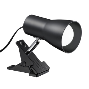 YAZAWA(ヤザワ) 40形LED電球付属クリップライトブラック 昼光色 CLL04D01BK